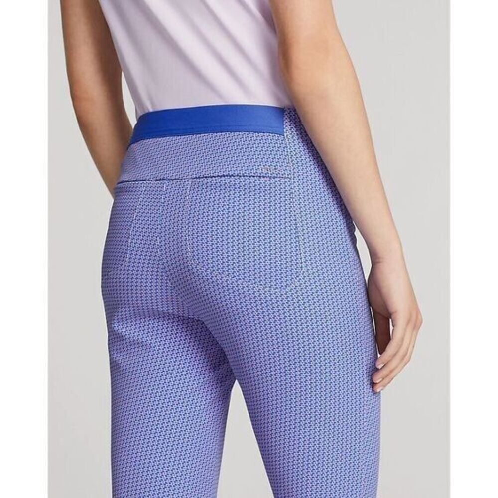 NEW RLX Golf Ralph Lauren Women's 4 Geo-Print Stretch Pant NWT $188 - Picture 3 of 3